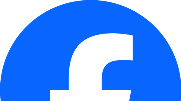 Facebook logo (authorised image from FB, updated May 2024)