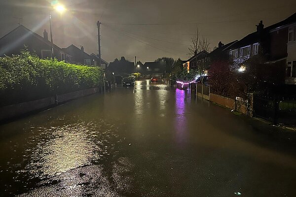 Halton Road Flooding