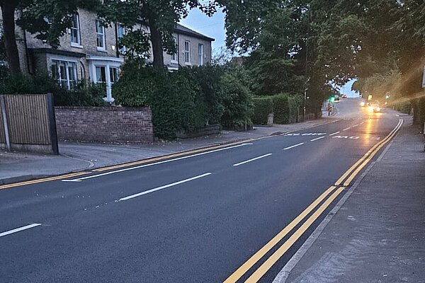 Park Road towards Broadheath